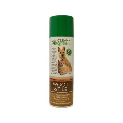 Clean And Green Pet Stain And Odor Remover For Wood And Tile- 14 Oz