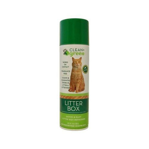 Clean And Green Pet Stain And Odor Remover For Litter Box - 14 Oz