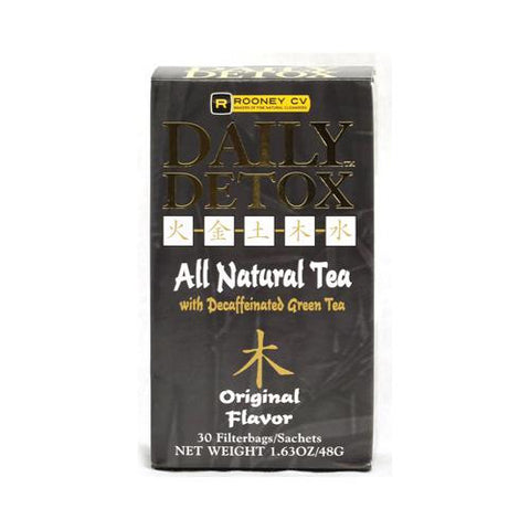 Wellements Rooney Cv Daily Detox All Natural Decaffeinated Tea Original - 30 Sachet