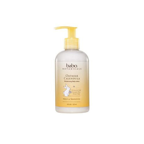 Babo Botanicals Oatmilk Calendula Moisturizing Baby Lotion - 8 Fl Oz