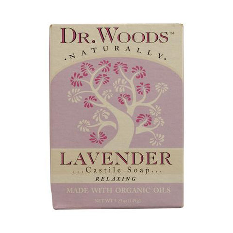 Dr. Woods Castile Bar Soap Lavender - 5.25 Oz