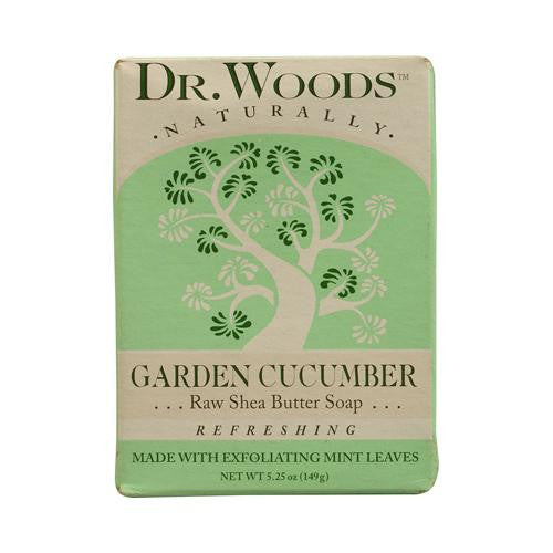 Dr. Woods Bar Soap Garden Cucumber - 5.25 Oz