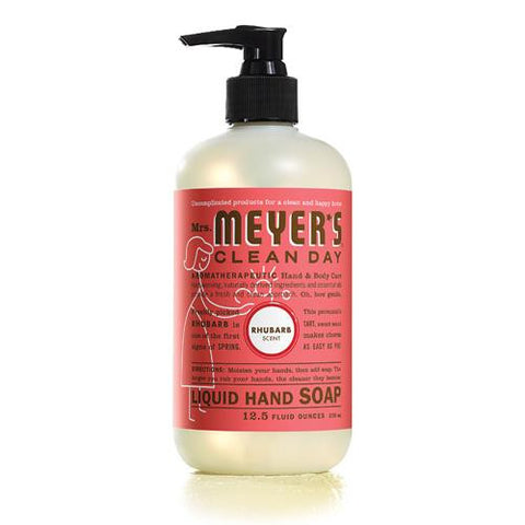 Mrs. Meyer's Liquid Hand Soap - Rhubarb - 12.5 Fl Oz - Case Of 6