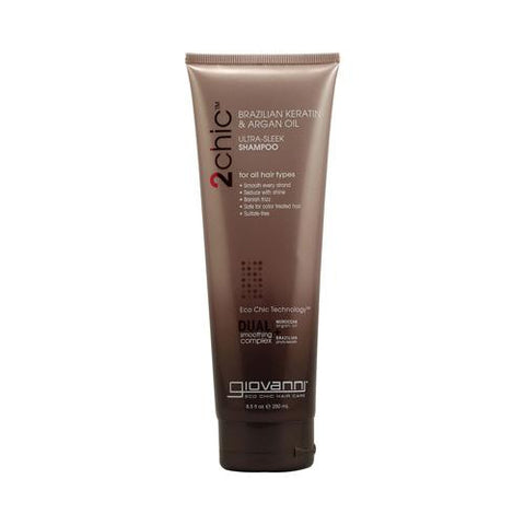 Giovanni 2chic Ultra-sleek Shampoo With Brazilian Keratin And Argan Oil - 8.5 Fl Oz