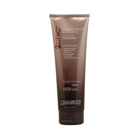 Giovanni 2chic Ultra-sleek Conditioner With Brazilian Keratin And Argan Oil - 8.5 Fl Oz