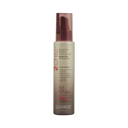 Giovanni 2chic Blow Out Styling Mist With Brazilian Keratin And Argan Oil - 4 Fl Oz