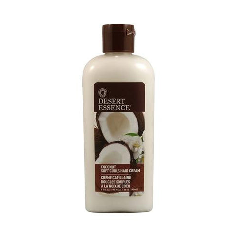 Desert Essence Soft Curls Hair Cream Coconut - 6.4 Fl Oz