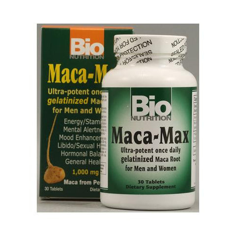 Bio Nutrition Maca-max - 1000 Mg - 30 Tablets