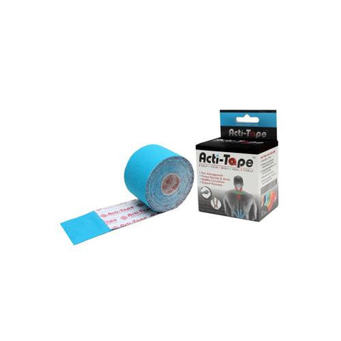 Nutriworks Acti-tape Elastic Sports Tape - Blue - 2.6 Oz