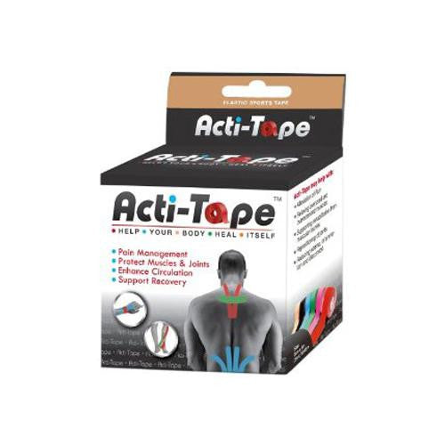 Nutriworks Acti-tape Elastic Sports Tape - Beige - 2.6 Oz