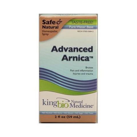 King Bio Homeopathic Advanced Arnica - 2 Fl Oz