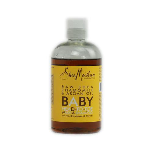 Shea Moisture Baby Head-to-toe Wash And Shampoo Raw Shea Chamomile And Argan Oil - 12 Fl Oz