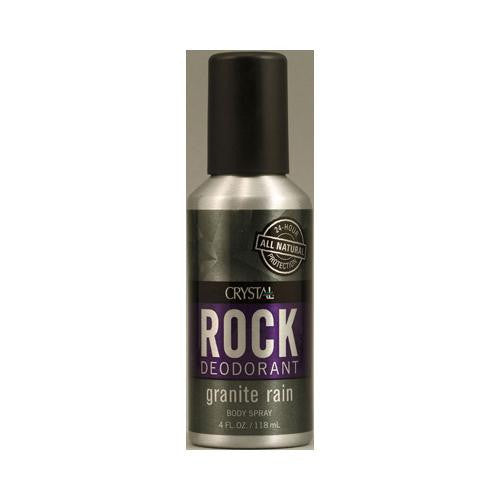 Crystal Rock Deordorant - Granite Rain - 4 Fl Oz