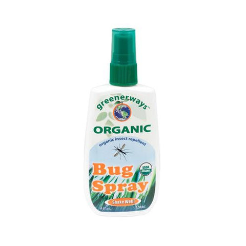 Greenerways Organic Bug Spray - 4 Oz