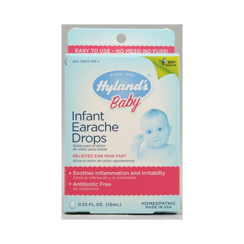 Hyland's Baby Infant Earache Drops - 0.33 Fl Oz