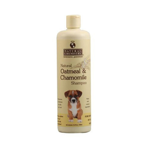 Natural Chemistry Natural Oatmeal And Chamomile Shampoo For Dogs - 16.9 Fl Oz