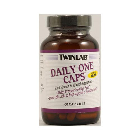 Twinlab Daily One Caps Without Iron - 60 Capsules