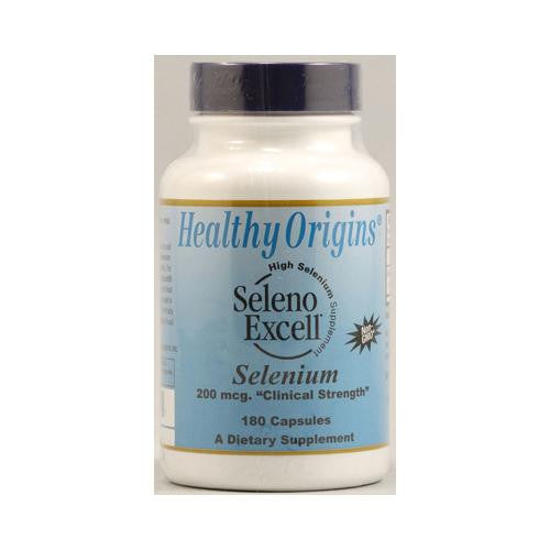 Healthy Origins Seleno Excell Selenium - 200 Mcg - 180 Capsules