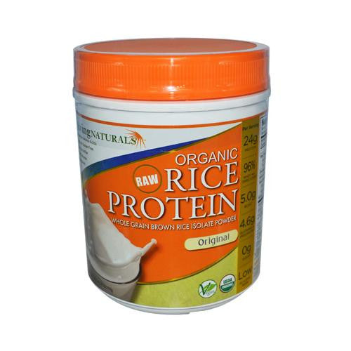 Growing Naturals Organic Raw Rice Protein - Original - 16.2 Oz