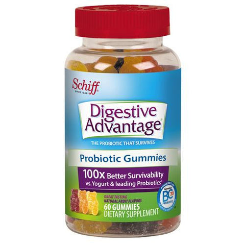 Schiff Digestive Advantage Probiotic Gummies - 60 Gummies