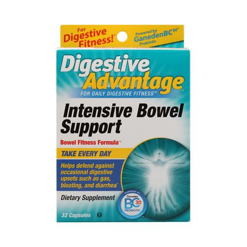 Schiff Intensive Bowel Support - 32 Capsules