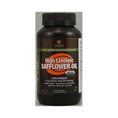 Genceutic Naturals Safflower Oil High Linoleic - 1089 Mg - 224 Softgels