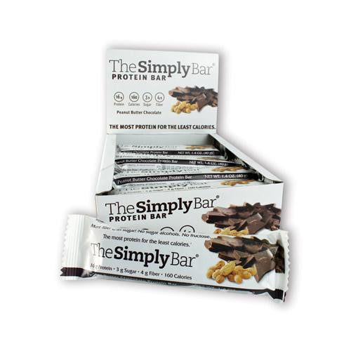 Simplyprotein Bar - Peanut Butter And Chocolate - Pack Of 15 - 1.4 Oz