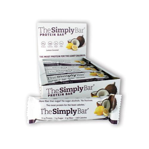 Simplyprotein Bar - Lemon And Coconut - Pack Of 15 - 1.4 Oz