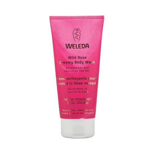 Weleda Creamy Body Wash Wild Rose - 7.2 Fl Oz