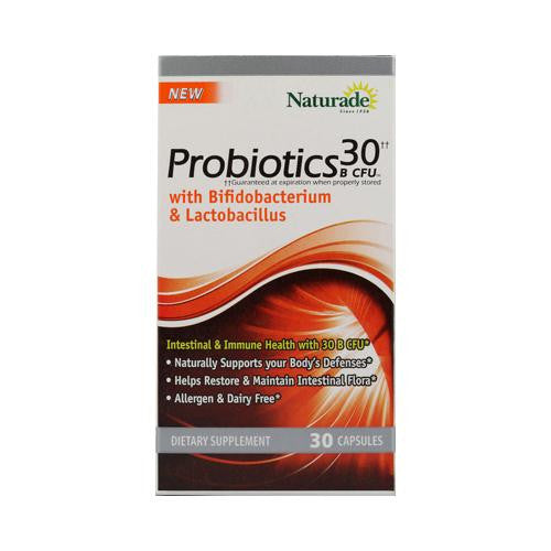 Naturade Probiotics B 30 Cfu - 30 Capsules