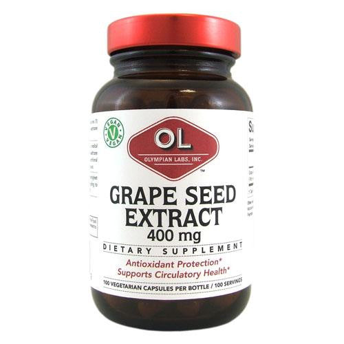 Olympian Labs Grape Seed Naturopathic - 400 Mg - 100 Capsules