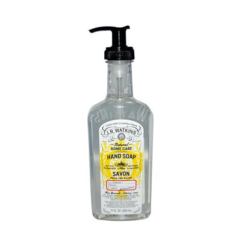 J.r. Watkins Liquid Hand Soap Lemon - 11 Fl Oz - Case Of 6