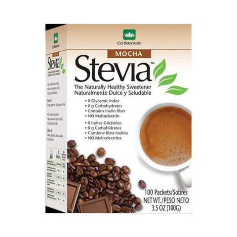 Cid Botanicals Stevia Mocha Packets - 3.5 Oz