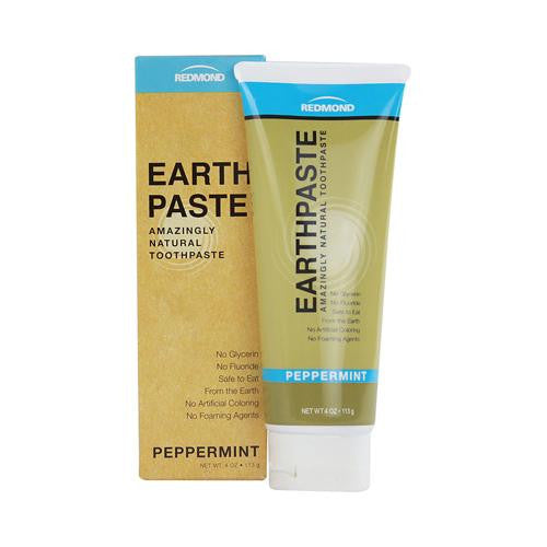 Redmond Trading Company Earthpaste Natural Toothpaste Peppermint - 4 Oz