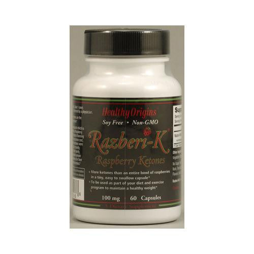 Healthy Origins Razberi-k - 100 Mg - 60 Capsules