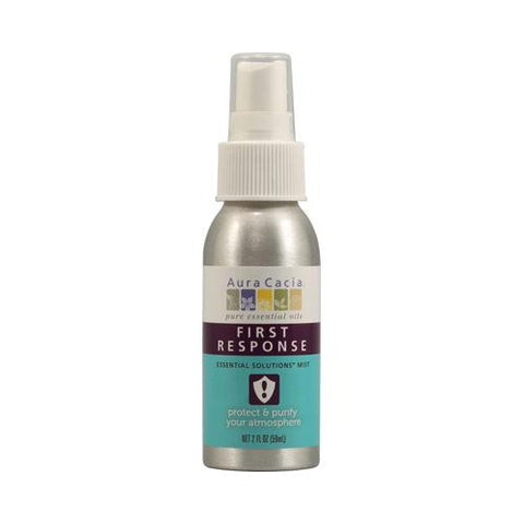 Aura Cacia Essential Solutions Mist First Response - 2 Fl Oz