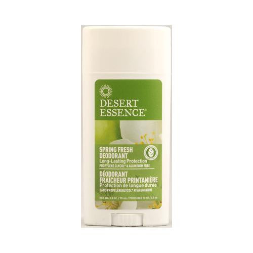 Desert Essence Deodorant - Spring Fresh - 2.5 Oz