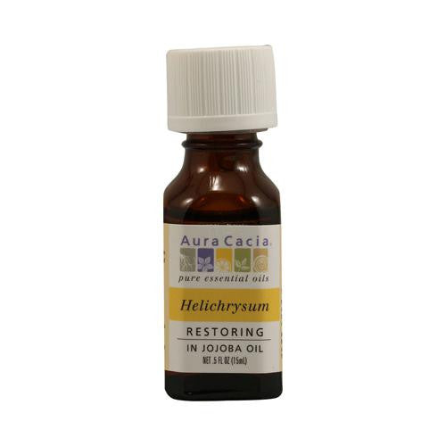 Aura Cacia Helichrysym In Jojoba Oil - 0.5 Fl Oz