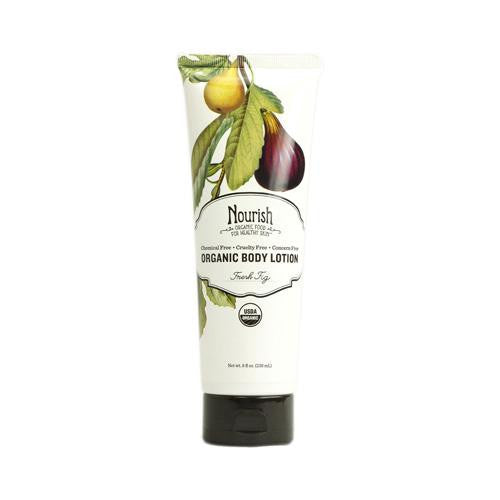 Nourish Organic Body Lotion - Fresh Fig - 8 Fl Oz