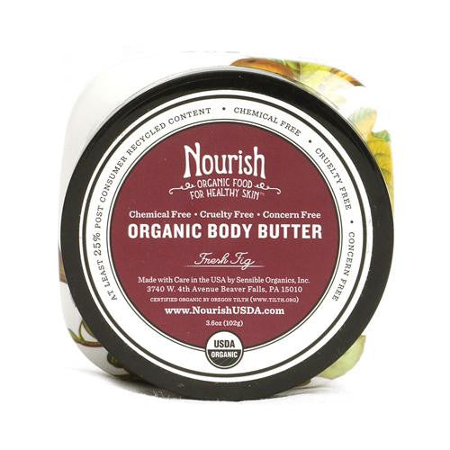 Nourish Organic Body Butter Fresh Fig - 3.6 Oz