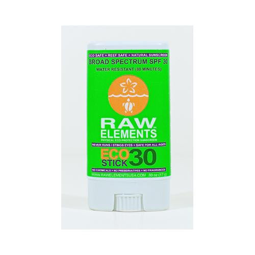 Raw Elements Eco Form Sunscreen Stick - Spf 30 Plus - .6 Oz