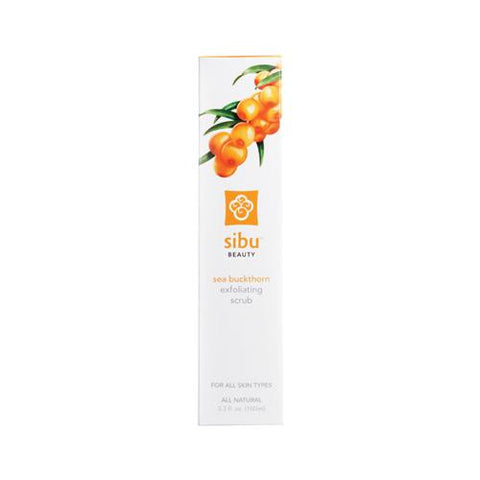 Sibu International Beauty Sea Buckthorn Exfoliating Scrub For All Skin Types - 3.3 Oz