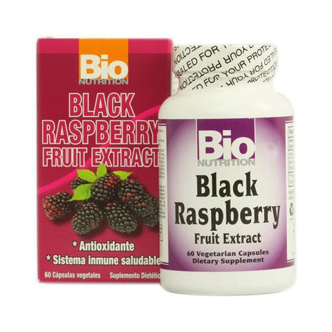 Bio Nutrition Black Raspberry Fruit Extract - 60 Vegetarian Capsules