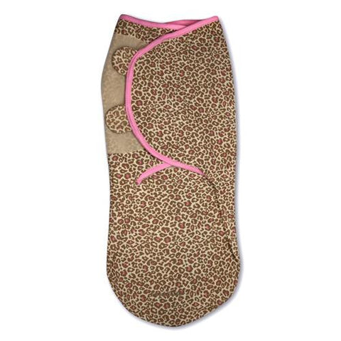 Summer Infant Swaddleme Adjustable Infant Wrap - Small-medium 7 - 14 Lbs - Leopard