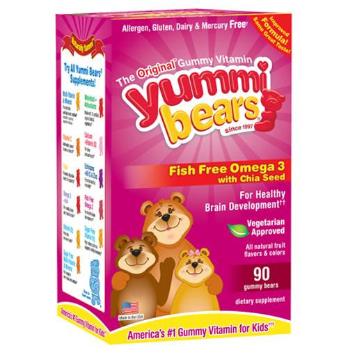 Hero Nutritionals Yummi Bear - Omega 3-6-9 - 90 Count