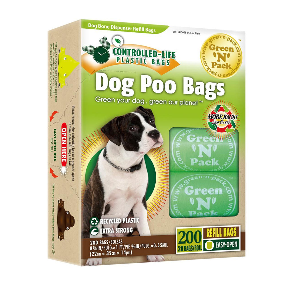 Green-n-pack Dog Poo Bags - 200 Pack