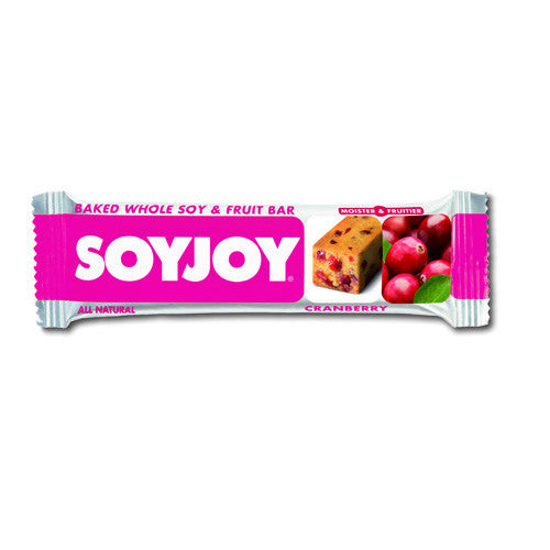 Soyjoy Bar - Cranberry - Case Of 12 - 30 Grams