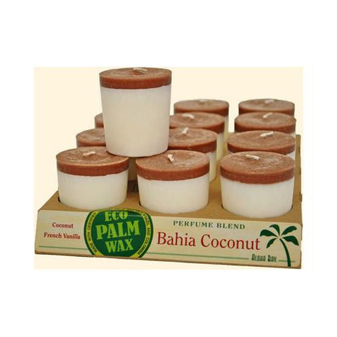 Aloha Bay Votive Candle - Bahia Coconut - Case Of 12 - 2 Oz