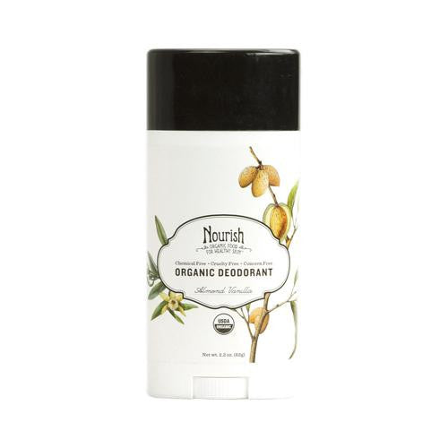 Nourish Organic Deodorant - Almond Vanilla - 2.2 Oz