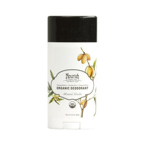 Nourish Organic Deodorant - Almond Vanilla - 2.2 Oz